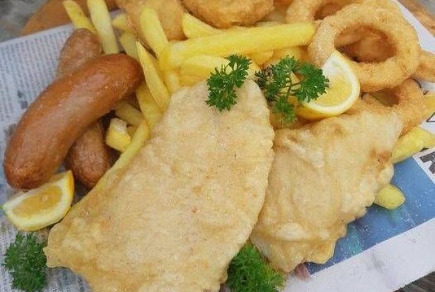 Voucher for fish and chip meal at Cable Bay Store
