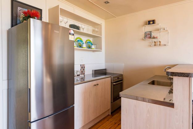 Self catering apartment kitchen